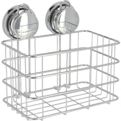 Estante De Baño Aluminio C/Ventosa