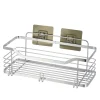 Estante De Baño C/Adhesivo Acero Inox.