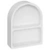 Estante de pared SOLEYA de mdf blanco