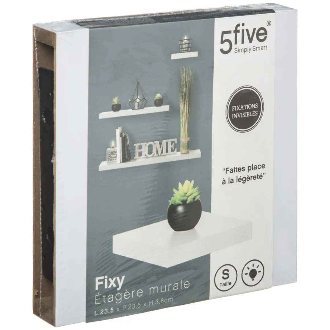 Estante Flotante Mdf Blanco