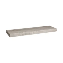 Estante Flotante Mdf Roble Gris
