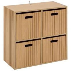 Estante MIX TASSO de mdf con 4 baldas