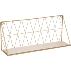 Estante Pared Metal/Mdf 20x12.5x47.9Cm