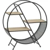 Estante Redondo Timeo C/3 Baldas