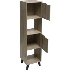 Estantería Alta 4 Módulos C/2 Puertas