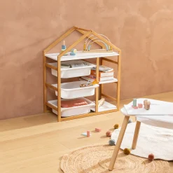 Estantería BAKO de 3 niveles con 3 cestas