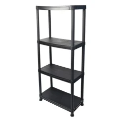 Estantería C/4 Baldas Pvc 133x29.1x60.5