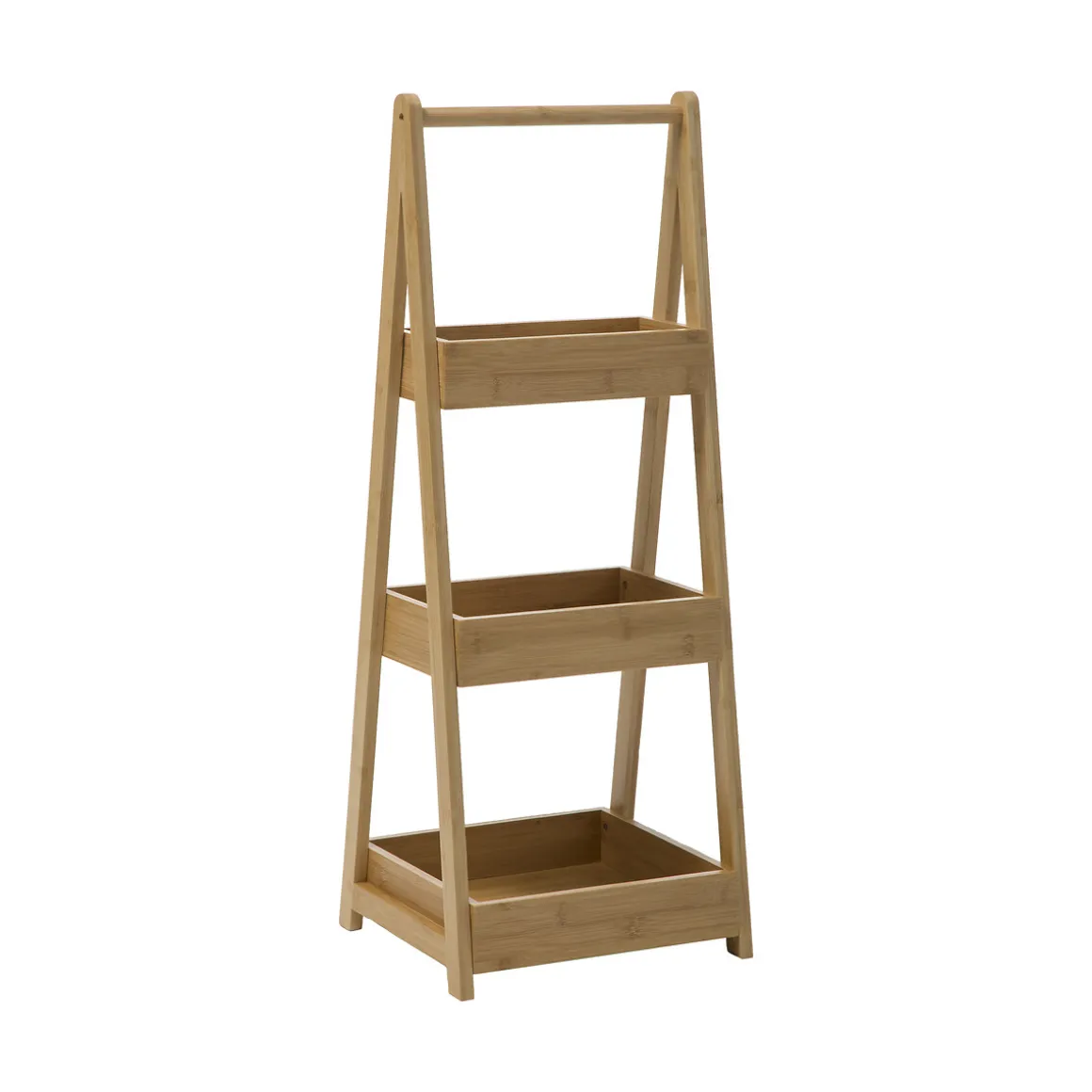 Estantería C/3 Estantes Bambú 30x25.5x78