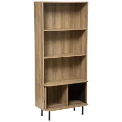 Estantería Colva Beige De MDF 179.5cm