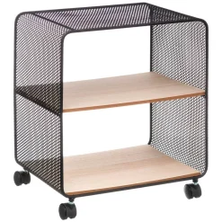 Estantería Con 2 Baldas Y Ruedas