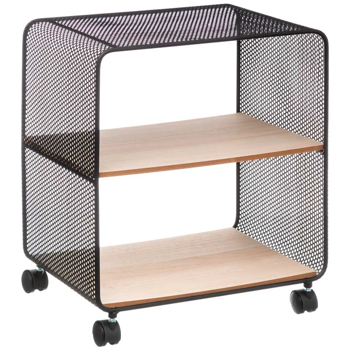 Estantería Con 2 Baldas Y Ruedas