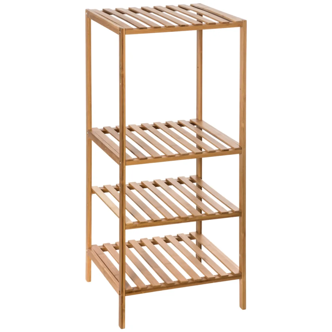 Estantería De Bambú C/2 Baldas Y 1 Módulo