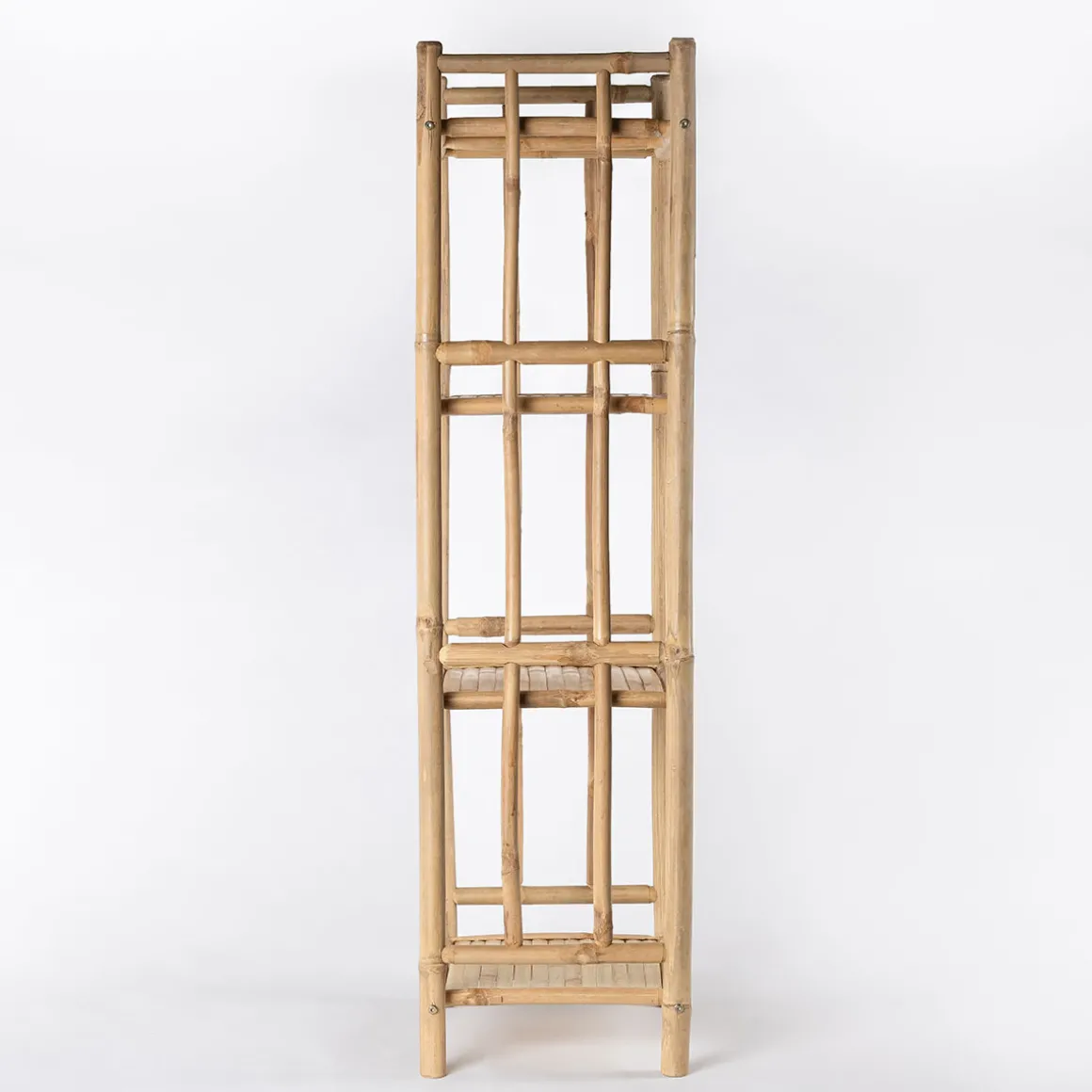 Estantería de bambú de 4 niveles