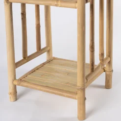 Estantería de bambú de 4 niveles