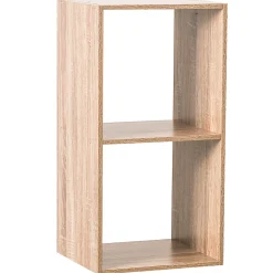 Estantería de roble con 2 cubos MIXMODUL