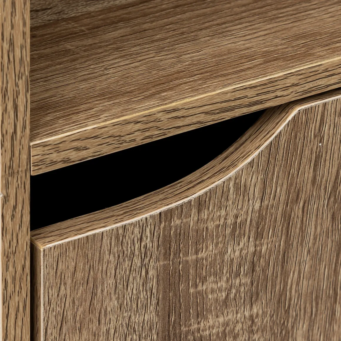 Estantería Mix Natural Con Puerta