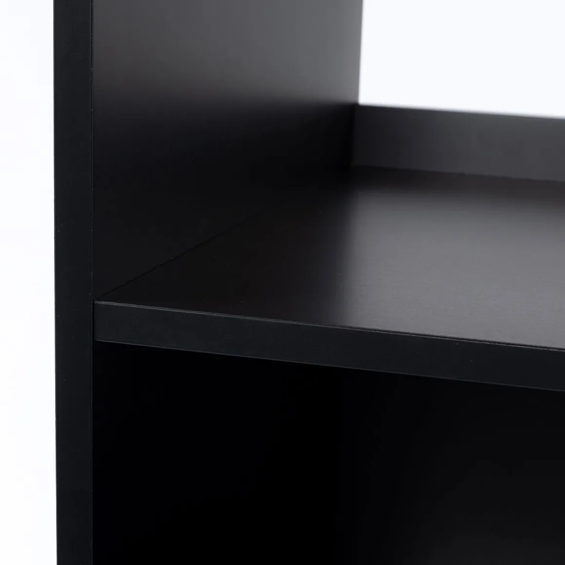 Estantería TEDY negro 2 puertas mdf e metal 170cm