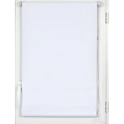Estor Enrollable Opaco Blanco 87x180Cm