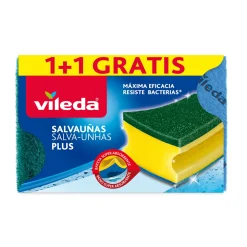 Estropajo Salvauñas Antibacterias Verde