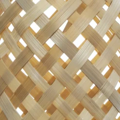 Farol De Bambú 29x52Cm