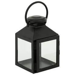 Farol de metal negro WINY