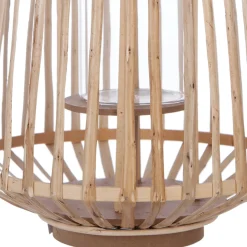 Farol De Ratán Natural 25x35Cm