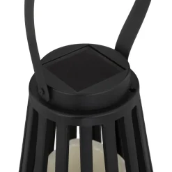Farol solar negro BRIT