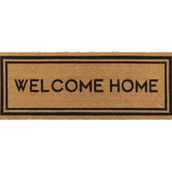 Felpudo de entrada welcome home 45x120cm