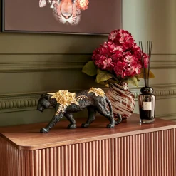 Figura de pantera BELLI negra 40cm