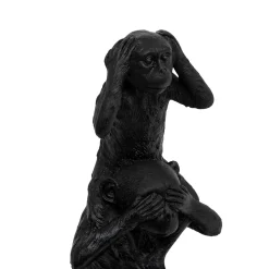 Figura Mono Negro 24.5cm