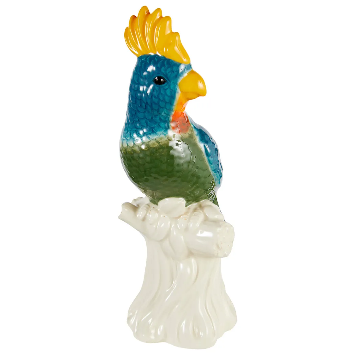 Figura pájaro YUCATAN de cerámica 25cm