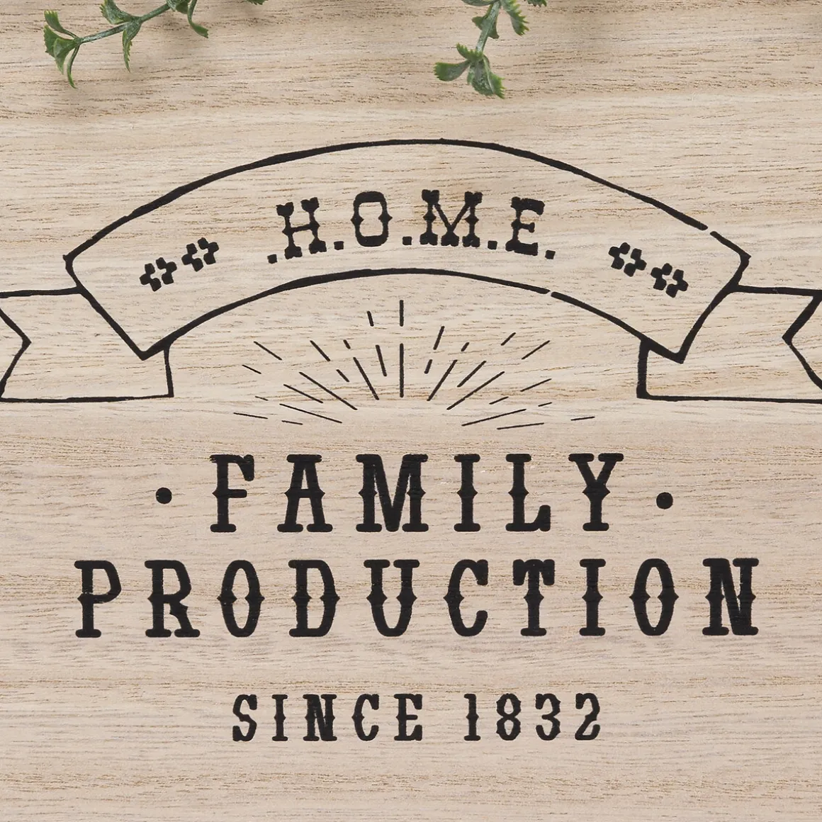 Florero Redondo Colgante De Madera 44Cm