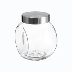 Frasco De Vidrio C/Tapa Inox 650Ml