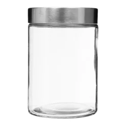 Frasco De Vidrio C/Tapa Inox 1.2L