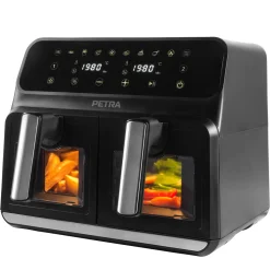 Freidora De Aire Petra Con Ventana De Vidrio 7.6L