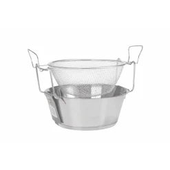 Freidora Inoxidable C/Asas 24Cm