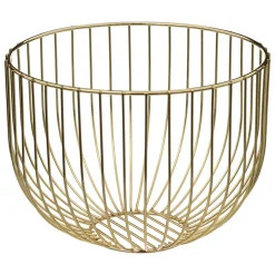 Frutero Coll Redondo Dorado 22Cm