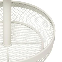 Frutero con 2 niveles MAYAJ beige de metal