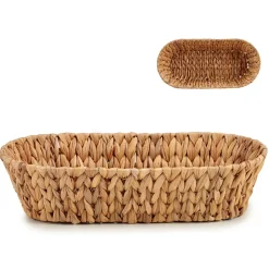 Frutero Ovalado De Mimbre 36.8x18x8Cm