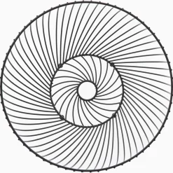 Frutero TORSADE negro