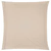 Funda beige para almohada 63x63cm