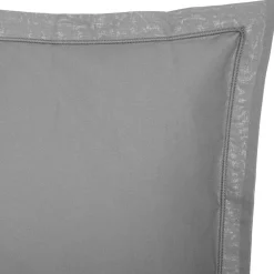 Funda De Almohada Gris 50x70Cm