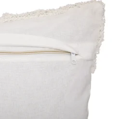 Funda De Almohada Tuft Marfil 40x40cm