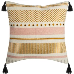 Funda De Cojín A Rayas 40x40cm