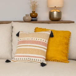 Funda De Cojín A Rayas 40x40cm