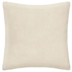 Funda De Cojín Palma Lurex Crudo Y Negro 40x40cm