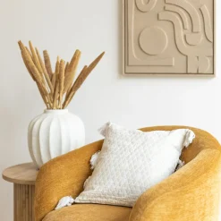 Funda De Cojín Shine Blanco 40x40Cm