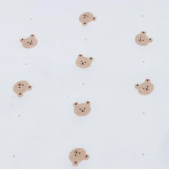 Funda nórdica con funda blanca de algodón 140x200