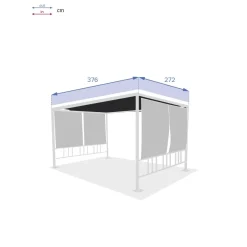 Fundas Para Pérgola Moai 3x4M