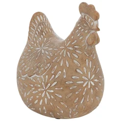 Gallina decorativa LINDA beige 10.5cm
